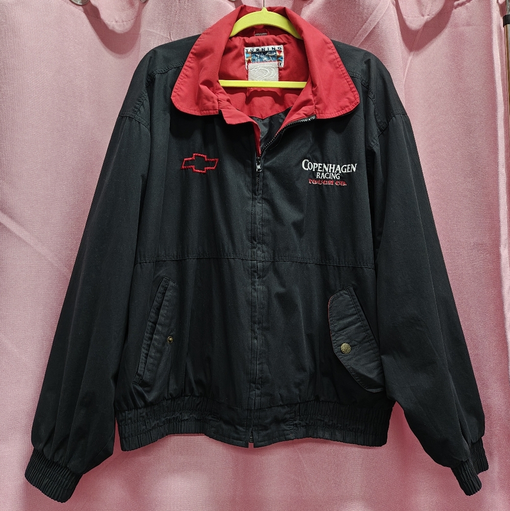 Turning Point Black and Red Copenhagen Racing Jacket